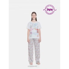 Pijama Feminino - MC + Calça